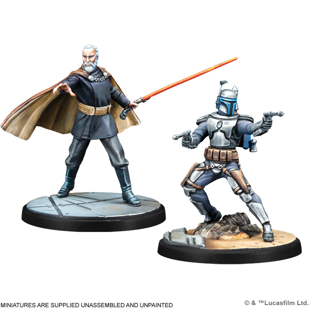 Star Wars : Shatterpoint - Twice the Pride Count Dooku Squad Pack